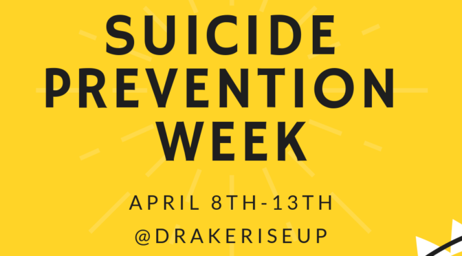 Suicide Prevention Week April 8–13